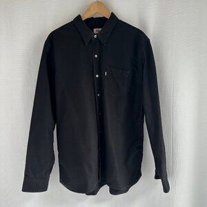 Levi's - Men's Button Down - Black - Extra Large